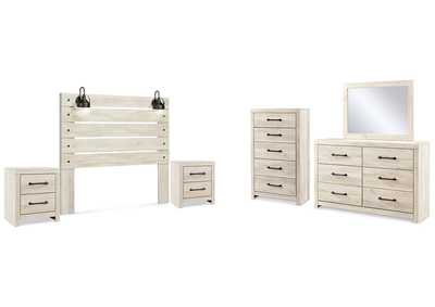 Image for Cambeck Queen Panel Headboard, Dresser, Mirror, Chest and 2 Nightstands