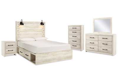 Image for Cambeck Queen Panel Bed with Storage, Dresser, Mirror, Chest and Nightstand