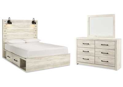 Image for Cambeck Queen Panel Bed with Storage, Dresser and Mirror