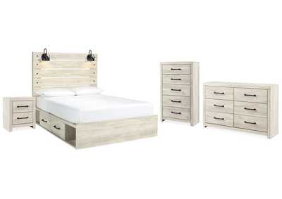 Cambeck Queen Panel Bed with Storage, Dresser, Chest and Nightstand,Signature Design By Ashley