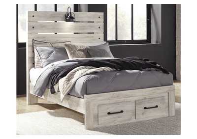 Cambeck Full Panel Bed with 2 Storage Drawers with Mirrored Dresser,Signature Design By Ashley
