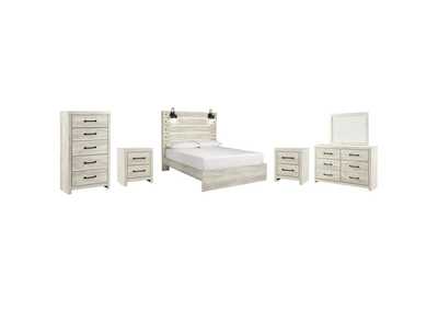 Image for Cambeck Queen Panel Bed with Mirrored Dresser, Chest and 2 Nightstands