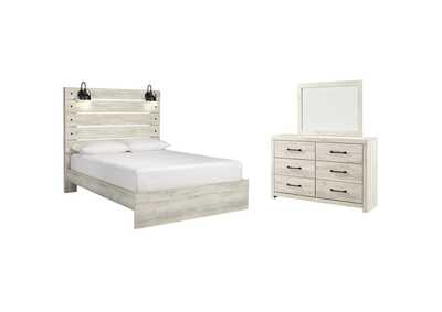 Image for Cambeck Queen Panel Bed with Mirrored Dresser