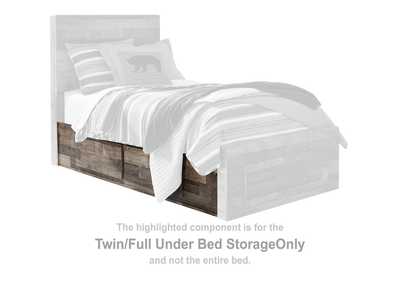 Derekson Twin/Full Under Bed Storage,Benchcraft