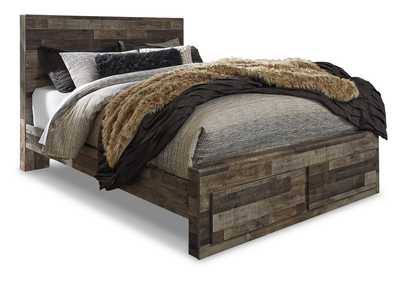 Image for Derekson Queen Panel Bed with 2 Storage Drawers