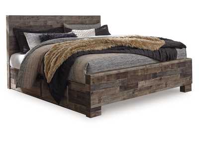 Derekson King Panel Bed with 2 Side Storage,Signature Design By Ashley