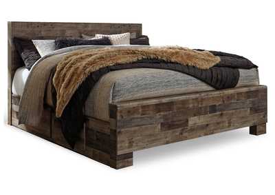 Image for Derekson King Panel Bed with 2 Side Storage