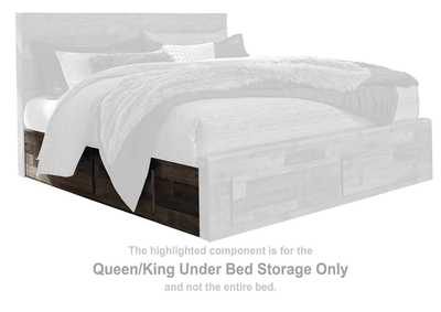 Derekson Queen Panel Storage Bed, Dresser, Mirror and 2 Nightstands,Signature Design By Ashley