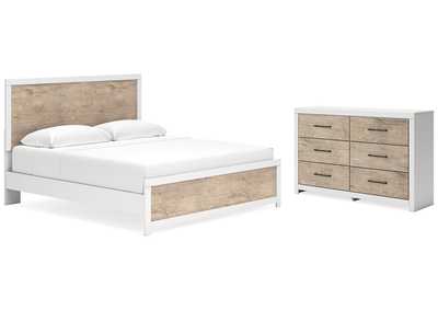 Charbitt King Panel Bed with Dresser,Signature Design By Ashley