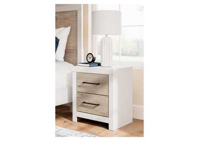 Charbitt King Panel Bed with Mirrored Dresser and Nightstand,Signature Design By Ashley