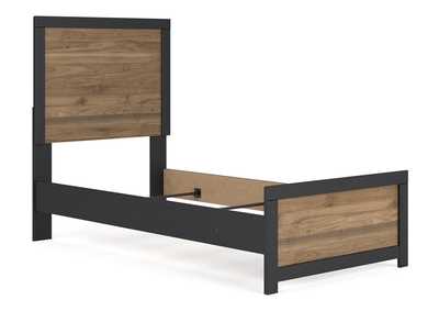 Vertani Twin Panel Bed with Dresser and 2 Nightstands,Signature Design By Ashley