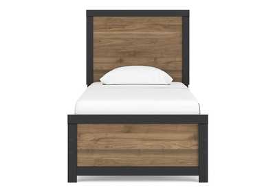 Vertani Twin Panel Bed with Nightstand,Signature Design By Ashley