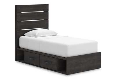 Delmorta Twin Panel Storage Bed,Signature Design By Ashley