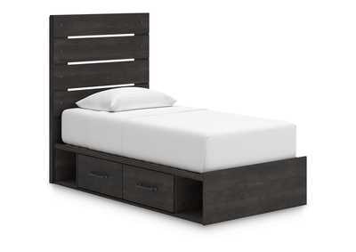 Delmorta Twin Panel Bed with Storage,Signature Design By Ashley