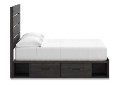 Delmorta Full Panel Bed with Storage,Signature Design By Ashley