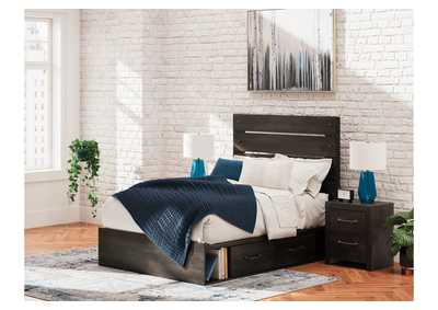 Delmorta Full Panel Bed with Storage,Signature Design By Ashley