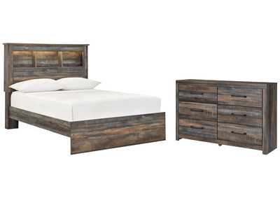 Image for Drystan Full Bookcase Bed with Dresser