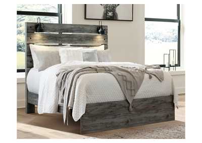 Baystorm Queen Panel Bed with Mirrored Dresser, Chest and Nightstand,Signature Design By Ashley