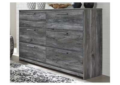 Baystorm Full Panel Bed with 6 Storage Drawers with Dresser,Signature Design By Ashley