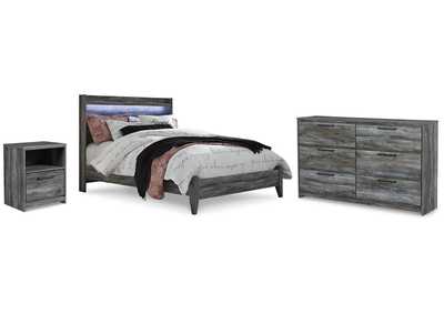 Baystorm Queen Panel Bed with Dresser and Nightstand,Signature Design By Ashley