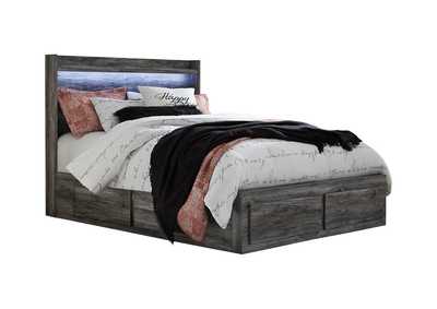 Baystorm Queen Panel Bed with 4 Storage Drawers,Signature Design By Ashley