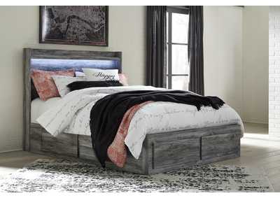 Baystorm Queen Panel Bed with 6 Storage Drawers with Dresser,Signature Design By Ashley