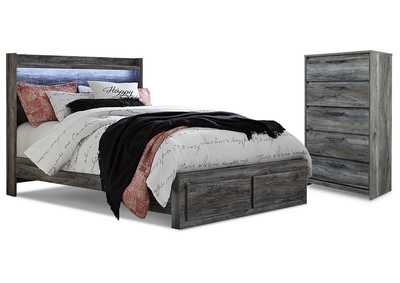 Baystorm Queen Panel Storage Bed with Chest,Signature Design By Ashley