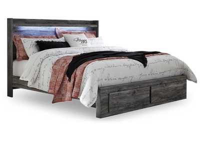 Baystorm King Panel Bed with 2 Storage Drawers and Chest,Signature Design By Ashley