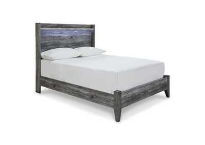 Baystorm Full Panel Bed with Mirrored Dresser,Signature Design By Ashley