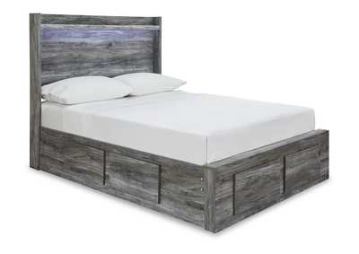 Baystorm Full Panel Bed with 4 Storage Drawers,Signature Design By Ashley