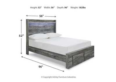 Baystorm Full Panel Storage Bed, Dresser and Nightstand,Signature Design By Ashley