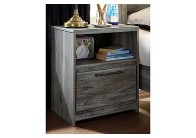 Baystorm Queen Panel Headboard with Mirrored Dresser, Chest and 2 Nightstands,Signature Design By Ashley