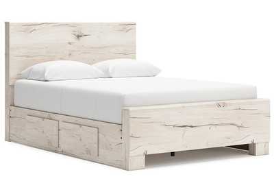 Lawroy Queen Panel Bed with Storage,Signature Design By Ashley