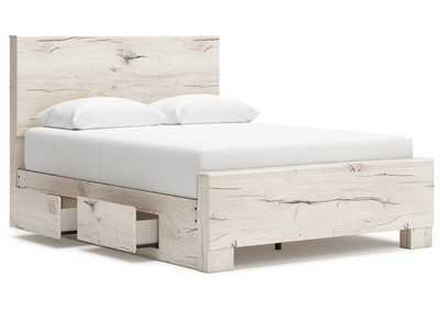 Lawroy Queen Panel Bed with Storage,Signature Design By Ashley