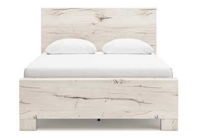 Lawroy Queen Panel Bed with Mirrored Dresser,Benchcraft