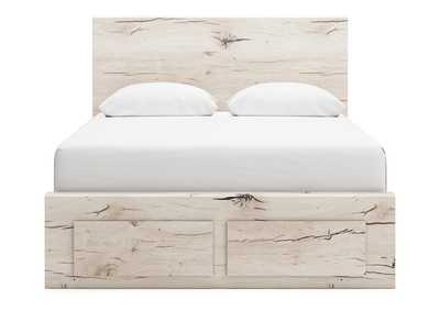 Lawroy Queen Panel Storage Bed with Mirrored Dresser,Signature Design By Ashley