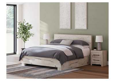 Lawroy King Panel Bed with Storage,Signature Design By Ashley