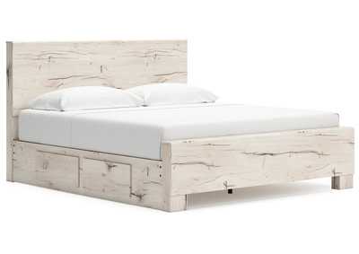 Lawroy King Panel Bed with Storage,Signature Design By Ashley