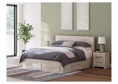 Lawroy King Panel Storage Bed,Signature Design By Ashley