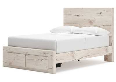 Lawroy Full Panel Storage Bed with Mirrored Dresser,Signature Design By Ashley