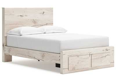 Lawroy Full Panel Storage Bed with Mirrored Dresser,Signature Design By Ashley