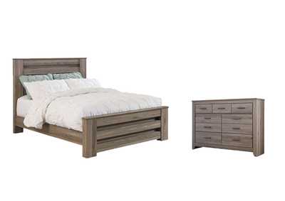 Zelen Queen Panel Bed with Dresser,Signature Design By Ashley
