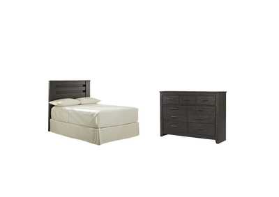 Image for Brinxton Full Panel Headboard Bed with Dresser