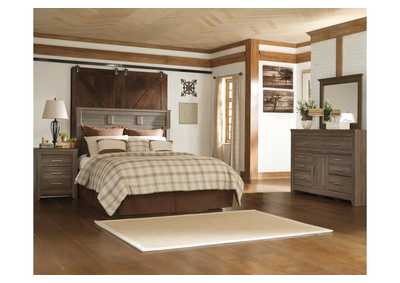Image for Juararo King Panel Bed with Dresser