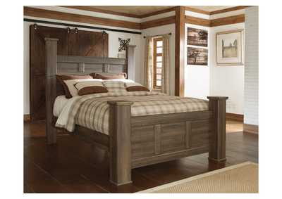 Juararo Queen Poster Bed and 2 Chests,Signature Design By Ashley