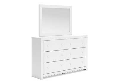 Mollviney Twin Panel Storage Bed with Mirrored Dresser, Chest and Nightstand,Signature Design By Ashley