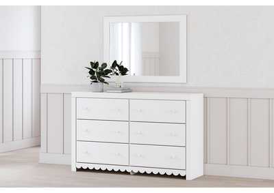 Mollviney Full Panel Bed with Mirrored Dresser and 2 Nightstands,Signature Design By Ashley