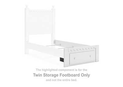 Mollviney Twin Panel Storage Bed,Signature Design By Ashley