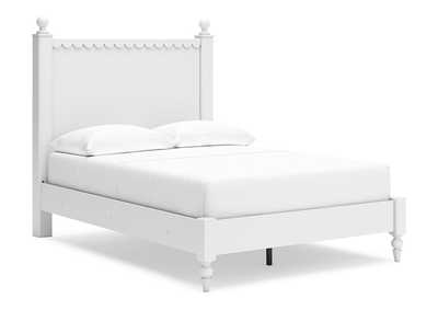 Mollviney Full Panel Bed with Mirrored Dresser and 2 Nightstands,Signature Design By Ashley