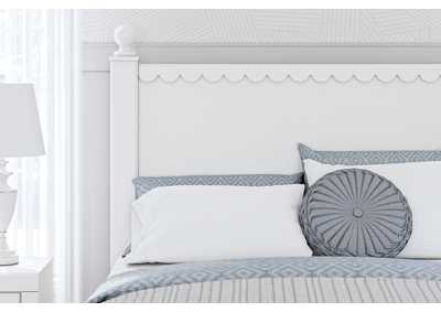 Mollviney Full Panel Headboard with 2 Nightstands,Signature Design By Ashley